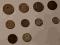 zestaw monet 1 - 2 - 5 Korona 1922 10 20 50 h