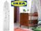 *** IKEA piękny BALDACHIM z listkami j.NOWY ***