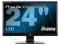 MONITOR LCD IIYAMA 24" PLE2473HDS-B1 BLAC