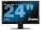 MONITOR LCD IIYAMA 24" PLE2473HDS-B1 BLACK WI