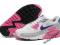 Nike Air Max 90 White/Asian Concord-Laser Pink