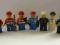 Figurki LEGO CITY zestaw - 7sztuk