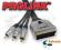Przewód Scart/3xRCA In/Out Prolink Exclusive 1,8m