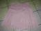 amaranto piękna różowa spódnica z plisami r 14