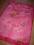 pink KWIATY hippie spódnica różowa MIDI - rozm. 40