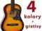 GITARA AKUSTYCZNA W STYLU HISZPAŃSKIM 4KOLORY +CD