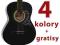 GITARA AKUSTYCZNA W STYLU HISZPAŃSKIM 4KOLORY +CD