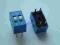 DIP SWITCH X2 NIEBIESKI (0,50PLN/szt.)