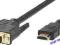 Kabel HDMI- DVI-D 18+1, 2m Potrójne ekranowanie