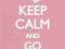 KEEP CALM GO SHOPPING - Plakat Plakaty PGB-MP1279