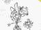 Stempel Nellie Snellen - Frog on Flower