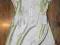 Piękna sukienka ołówkowa jasny beż M SALE