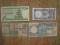 ZIMBABWE 5 dolarów 1983 P.2c, EGIPT, LIBIA, ZESTAW