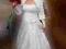Suknia ślubna roz. 42, dwa bolerka, halka i welon