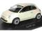 FIAT 500  2007 white 1/43 NOREV