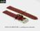 pasek do zegarka 16 mm DILOY P205.04.16 bordowy