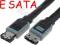 Kabel ESATA E-SATA 1m M-M Premium 300Mb/s Łodz fv