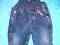 PRENATAL Spodnie ogrodniczki jeans rozm. 68/74 cm