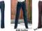B549 brazowe damskie jeansy 40 Bella-Fashion