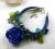 Rzemykowa bransoletka z różą japan style charms