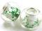 Lampwork Zielony Brokat