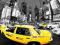 Nowy Jork - Taxi - Times Square -plakat 91,5x61 cm