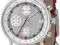 Zegarek DKNY SWAROVSKI NY4685 czerwony pasek