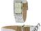 Zegarek DKNY NY4504 bialy pasek elegancki