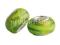 PD325 Lampwork koraliki modułowe zielone z żół