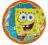 Talerzyki SPONGEBOB 19,5cm - 10szt.