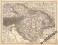 GALICJA. AUSTRO-WĘGRY. PIĘKNA 137-LETNIA mapa 1874