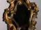 Lustro styl florentyński antyki ażurowa rama złota