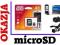 4GB microSD+adapter Class4 nowa FV tania wysyłka