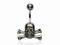 PIERCING KOLCZYK DO PEPKA CZASZKA SKULL