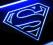 Reklama Neon SUPERMAN szyld prezenter