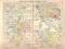 AUSTRO WĘGRY- STARA MAPA HISTORYCZNA z 1892 r