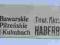 Przedwojenna reklama prasowa Haberbusch Schiele