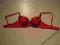 biustonosz czerwony push-up 75B