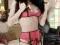 GABRIELA SEXI CZERWONY KOMPLET MARLENE (M)+ GRATIS