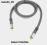 Kabel 1xRCA/1xRCA COAXIAL GOLD gruby kabel 3m (024