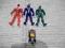 Power Rangers figurka 3 szt + tarcza kpl. Bandai