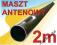 Maszt antenowy 2m składany STAL (SAT, TV, WLAN)