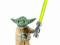 LEGO STAR WARS FIGURKA YODA+MIECZ KEYCHAIN