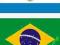 Flaga Flagi Argentyny Argentyna Brazylii Brazylia