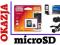 16GB microSD+adapter Class4 nowa FV tania wysyłka
