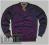 SWETER TOMMY HILFIGER GRANAT-ŚLIWA roz XL