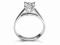 Zaręczynowy pierścionek srebrny CYRKONIA P0163