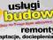 USŁUGI BUDOWLANE banner 3m/1m bannery