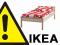 IKEA SNIGLAR ŁÓŻKO DZIECIĘCE 70X160 RAMA LOZKA DNO