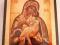 Ikona Matki Boskiej -Umileniej,złocona,spękania